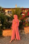 Noire 2’li Abaya  Pembe