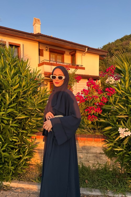 Noire 2’li Abaya Lacivert