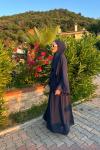 Noire 2’li Abaya Lacivert
