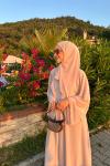 Noire 2’li Abaya Krem