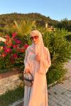 Noire 2’li Abaya Krem