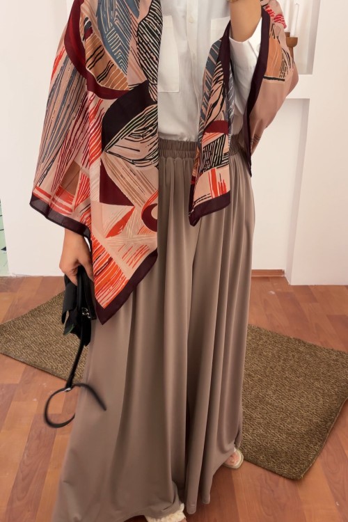 Mirelle Bol Paça Pantolon  Vizon