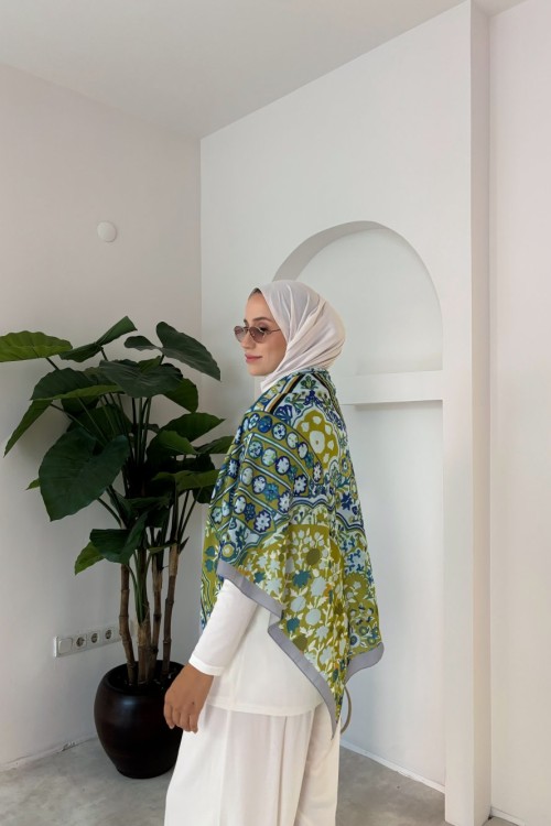 Mabel Omuz Şalı Sarı