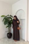 Nilda Etek Pantolon Takım Acı Kahve