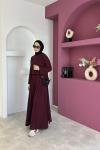 Relia Şalvar Takım Bordo