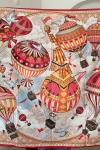 Ballon Omuz Şalı Kırmızı