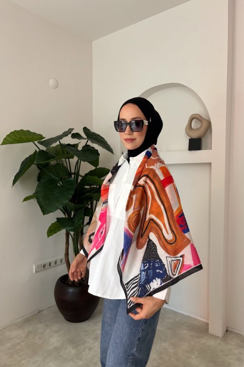 Emily Omuz Şalı Siyah
