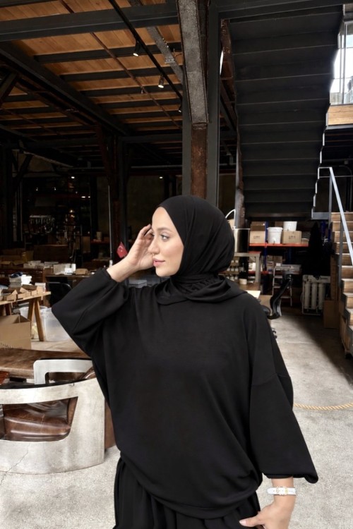 Aura Oysho Takım Siyah