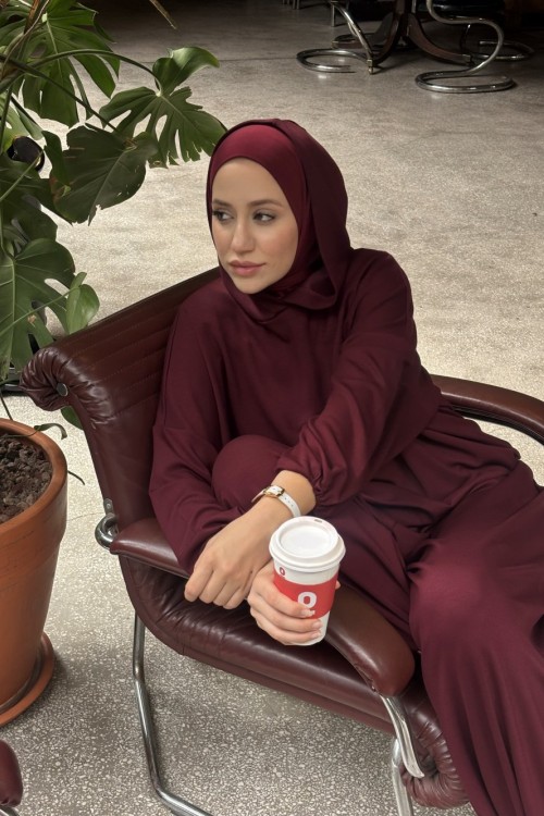 Aura Oysho Takım  Bordo