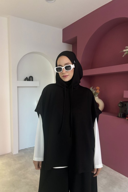 Lara 3’lü Oysho Takım Siyah