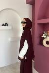 Lara 3’lü Oysho Takım Bordo