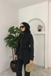 Elina Scuba Takım Siyah