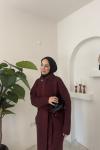 Mira Premium Triko Takım  Bordo