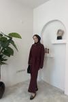 Mira Premium Triko Takım  Bordo