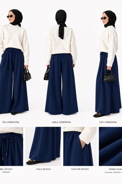 Elona Pantolon  Lacivert