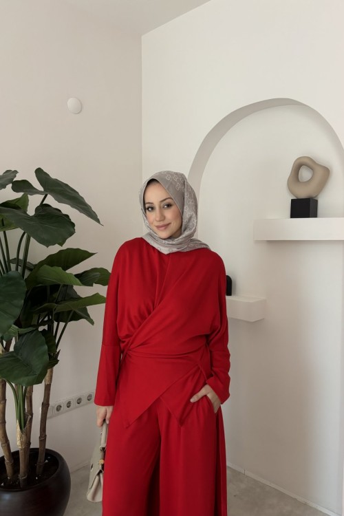 Lucy Takım  Kırmızı