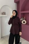Sensa Scuba Ceket  Bordo